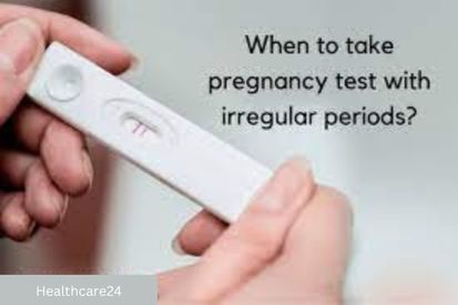 How many days does it take to confirm pregnancy for irregular periods?